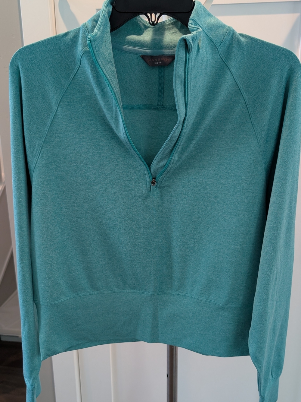 Danskin Teal Half Zip
